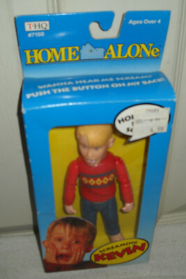 10855 RARE NRFB Vintage THQ Home Alone Screaming Kevin Figure