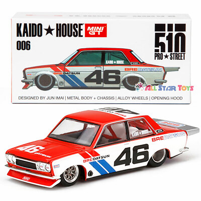 TSM Mini GT Kaido House 1:64 Datsun 510 Pro Street BRE #46 Version
