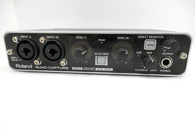 Roland QUAD-CAPTURE UA-55 USB PRO AUDIO INTERFACE USB MIDI 24-bit