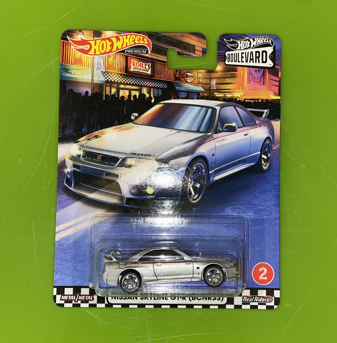 2020 Hot Wheels 1:64 BOULEVARD Nissan Skyline GTR R33 Silver