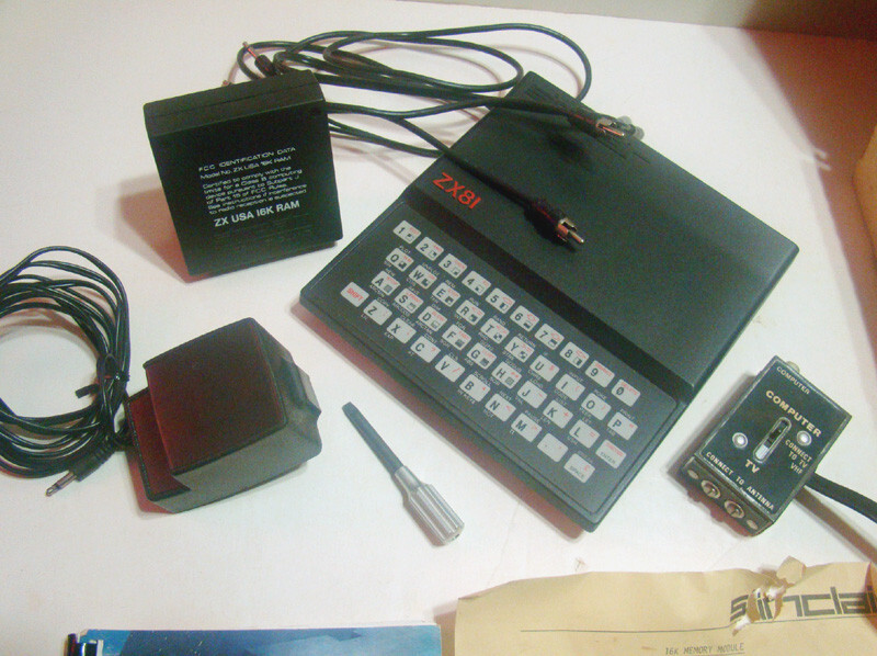 Vintage Sinclair ZX81 Computer Kit plus 16K Memory Expansion | eBay