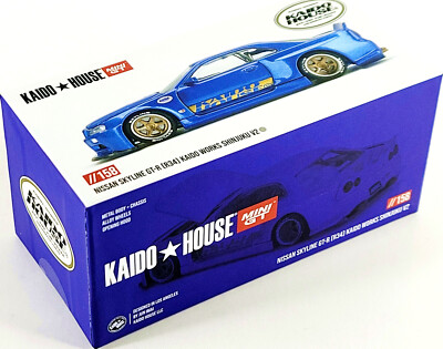 Kaido House x Mini GT Nissan Skyline GT-R (R34) Shinjuku V2