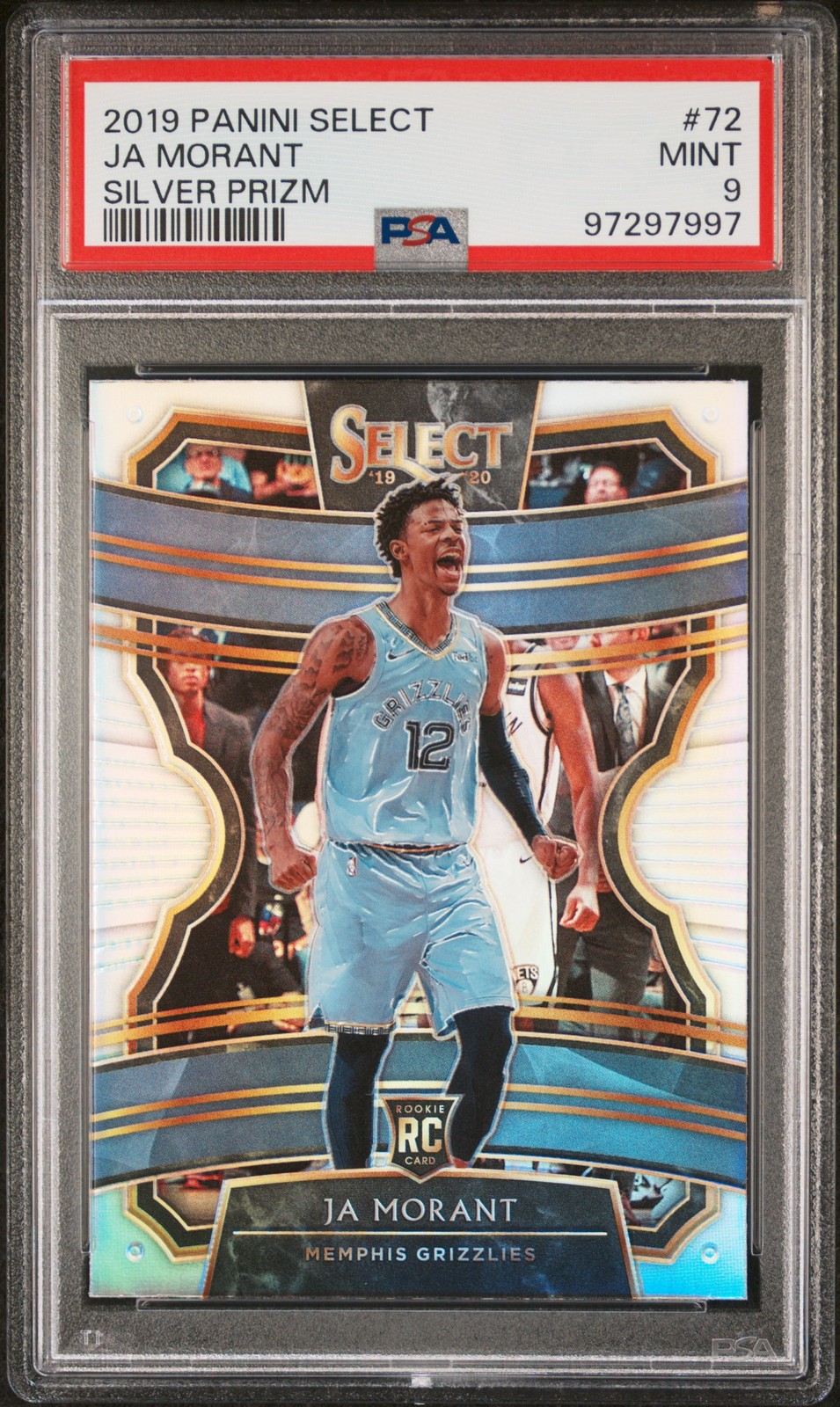 Ja Morant 2019 Select #72 Concourse Silver Price Guide - Sports