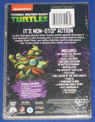 Teenage Mutant Ninja Turtles Showdown Dimension X DVD 2014