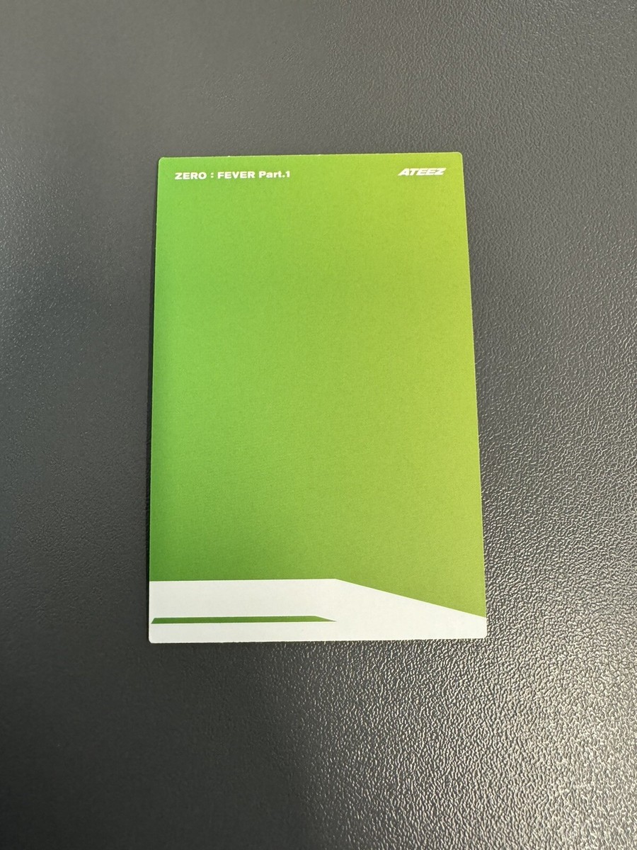 Official Seonghwa MMT Thanxx Ver POB Fever Part 1 ATEEZ | eBay