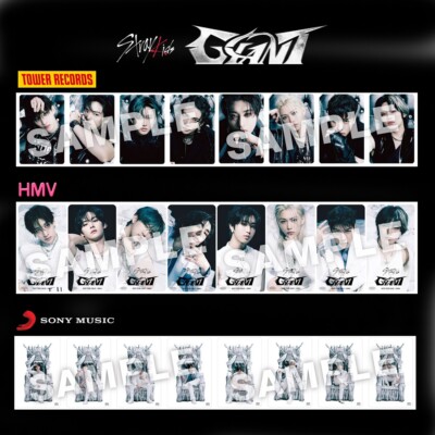 STRAY KIDS GIANT JAPAN TOWER RECORDS HMV SONY MUSIC Official