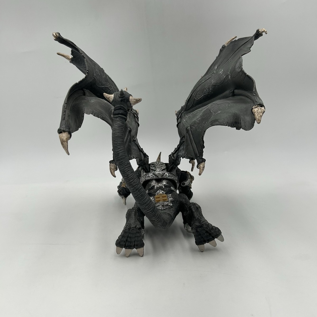 Mega Bloks Metal Ages Platinum Armor Dragon Thoron 9625 Figure
