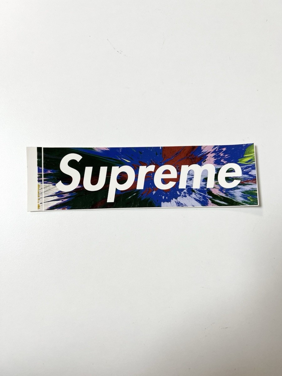 Supreme Damien Hirst Box Logo Sticker 2009 | eBay