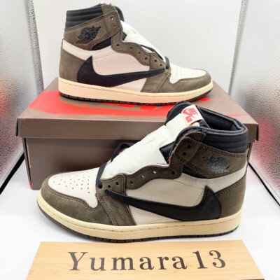 Travis Scott × Nike Air Jordan 1 Retro High Mocha CD4487-100 Men's