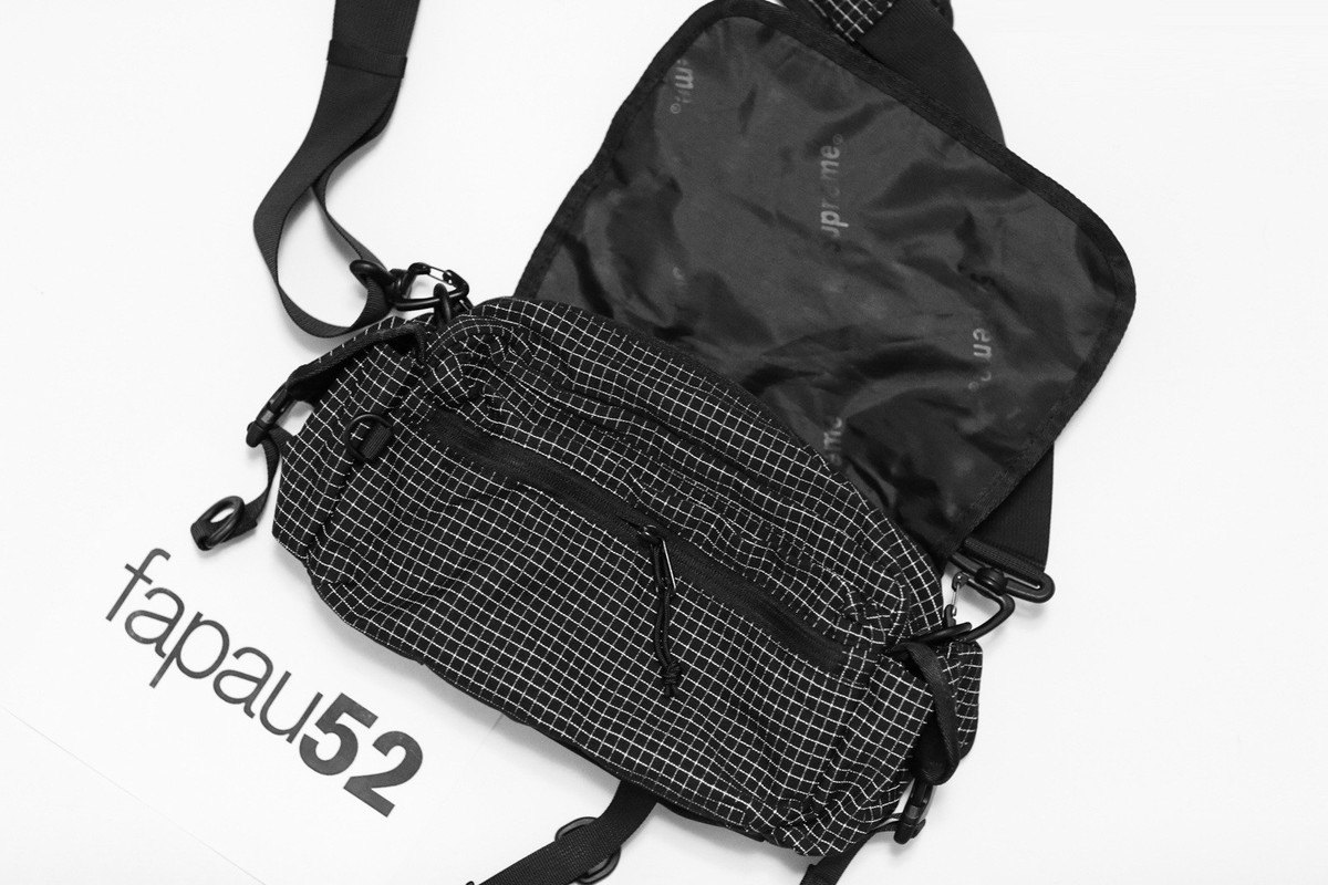 Supreme Waist Shoulder Bag 3M Reflective Black SS24 | eBay