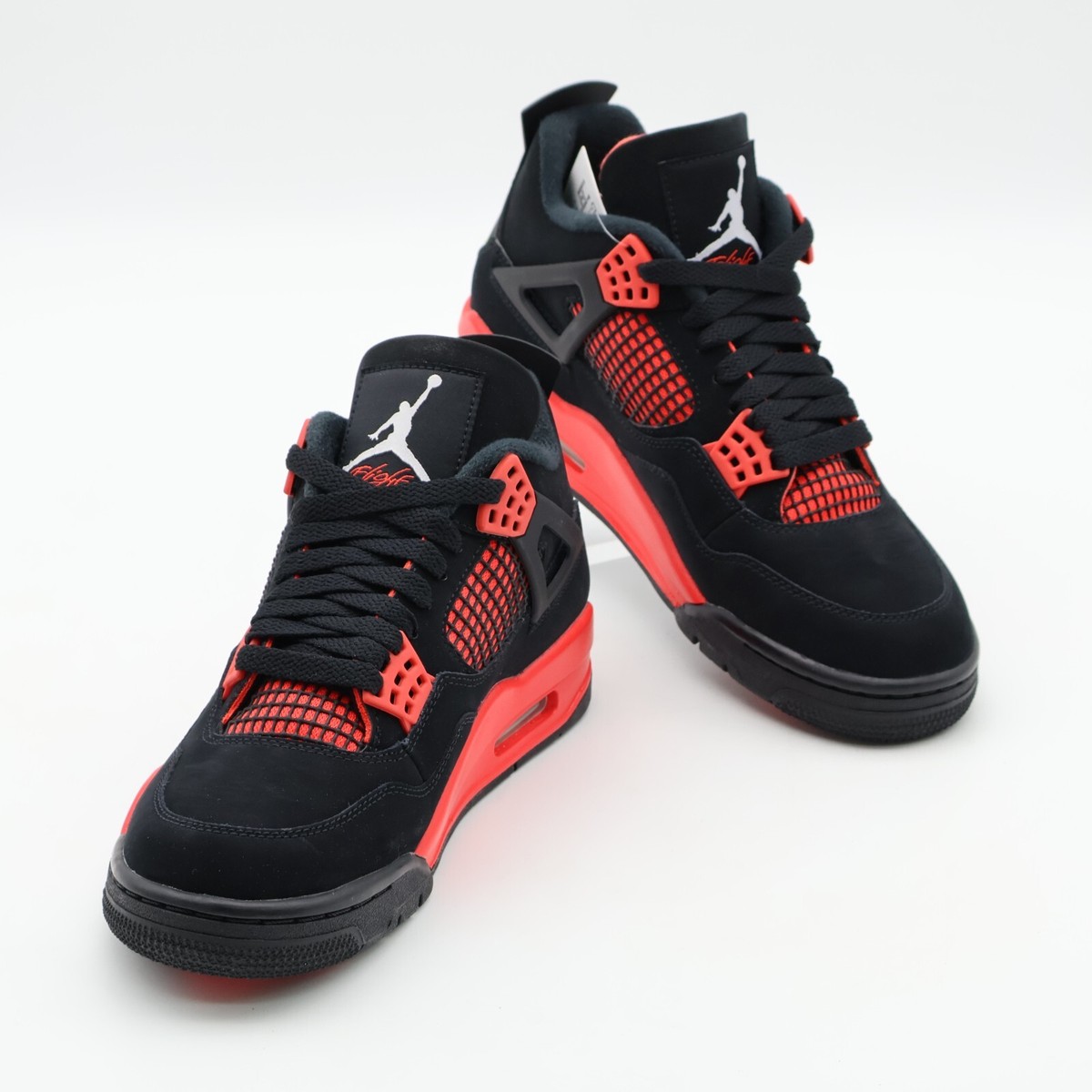 CT8527-016 Nike Jordan 4 Red Thunder Crimson Black | eBay