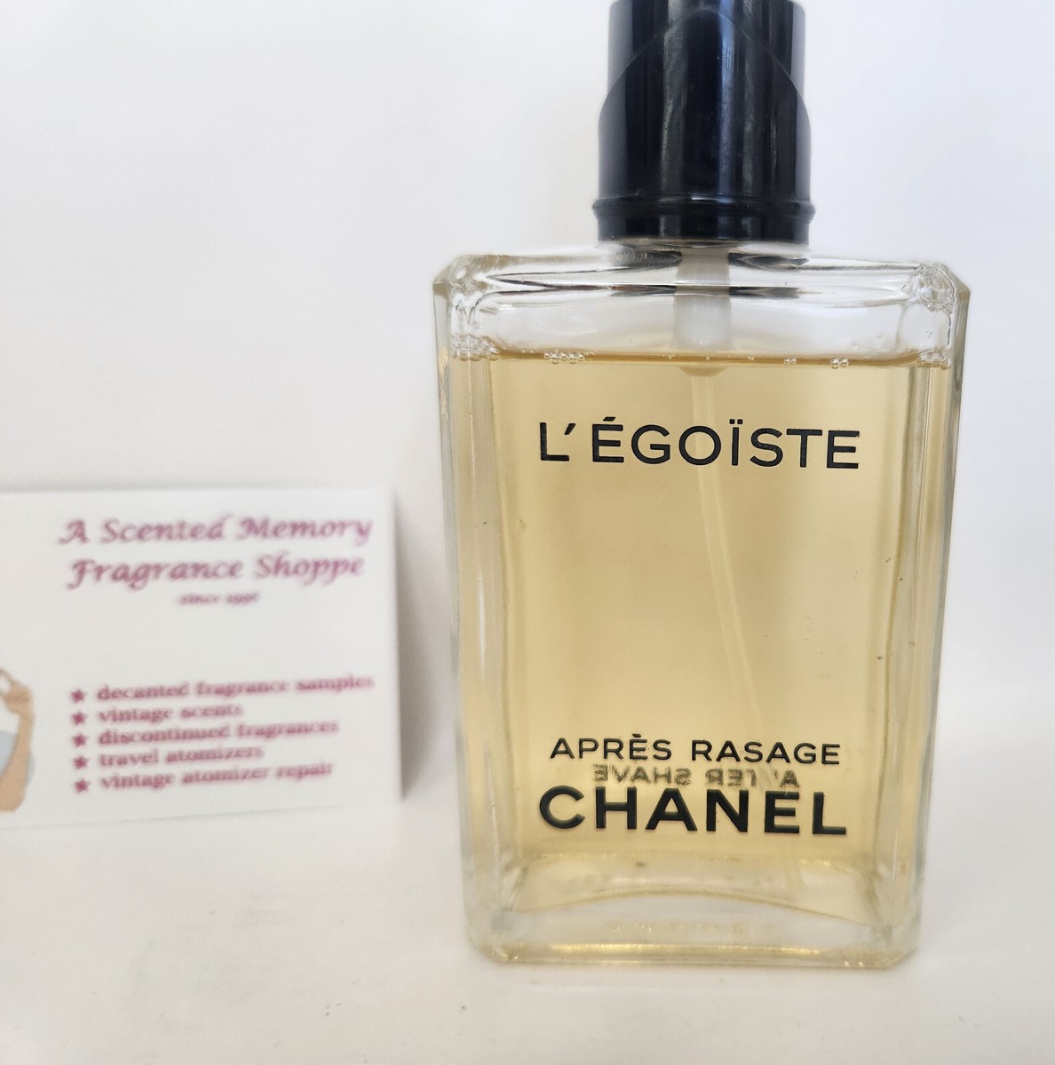 1990's Vintage L'Egoiste After Shave Spray by Chanel ~ 100 ml