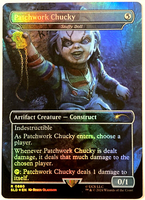 チャッキー】MTG MPS MTG Patchwork Chucky - Stuffy Doll FOIL Secret