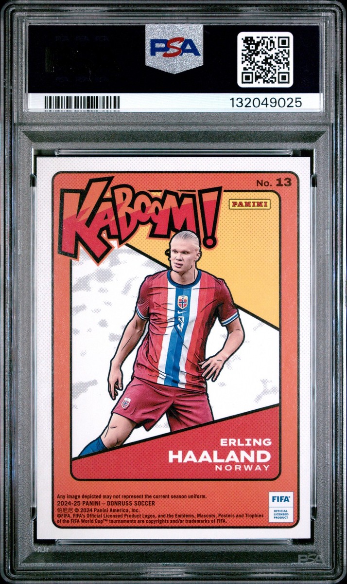 2024-25 Panini Donruss Fifa - Kaboom Erling Haaland #13 for sale
