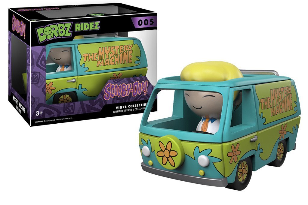 Funko Scooby-Doo The Mystery Machine Dorbz Ridez with Fred Vinyl