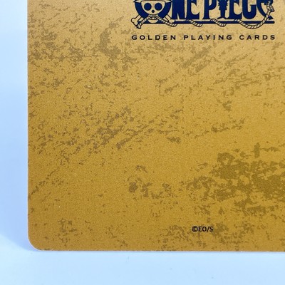 Luffy Zoro One Piece Golden Playing Cards Jump Festa Anime Manga