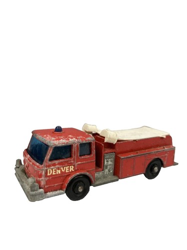 Vintage Lesney toy Fire Pumper Truck #29 
