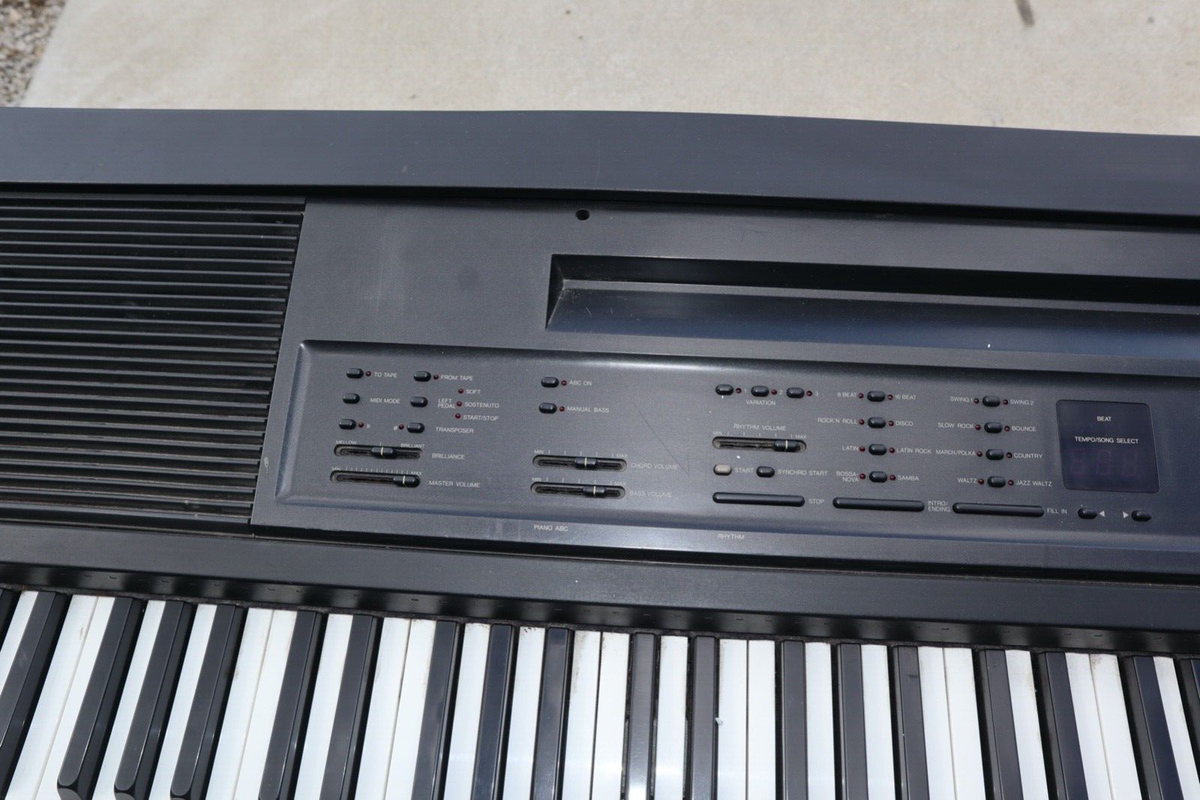 Used Yamaha Clavinova CVP-8 Digital Piano Keyboard w/ Bench Stool