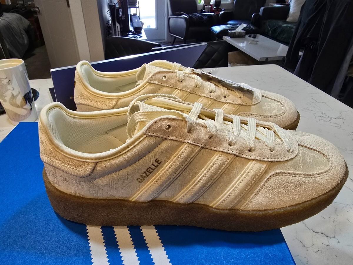 adidas CLOT x Gazelle 'Crepe Sole Pack - Cream White' JR5410 MENS