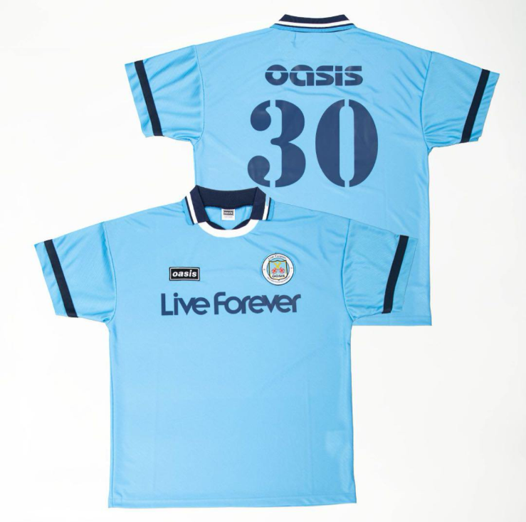Oasis 30th Anniversary Japan Exclusive Football Jersey Shirt - Man