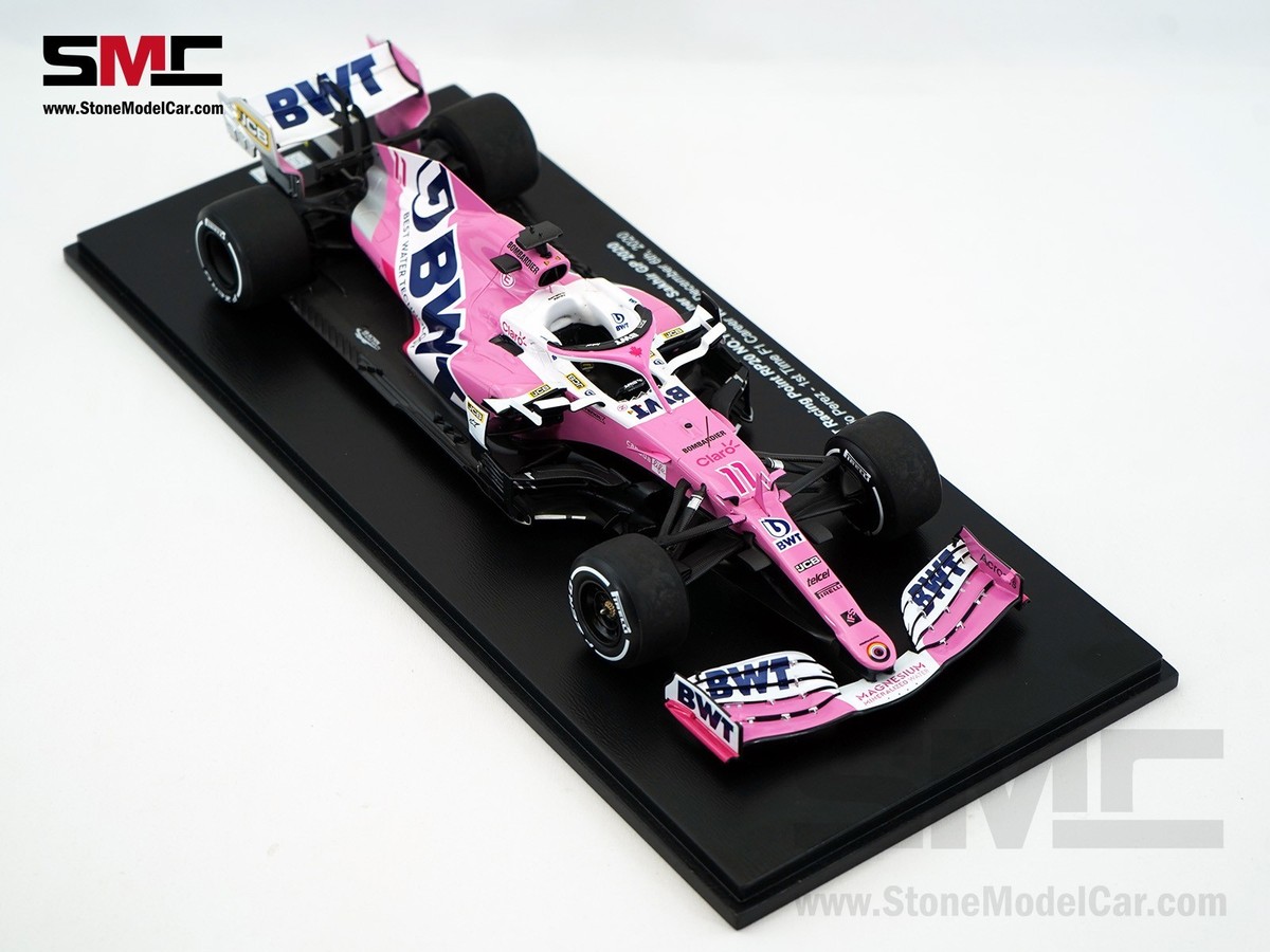 Racing Point F1 RP20 Sergio Perez Sakhir 2020 1st Career Win 1:18