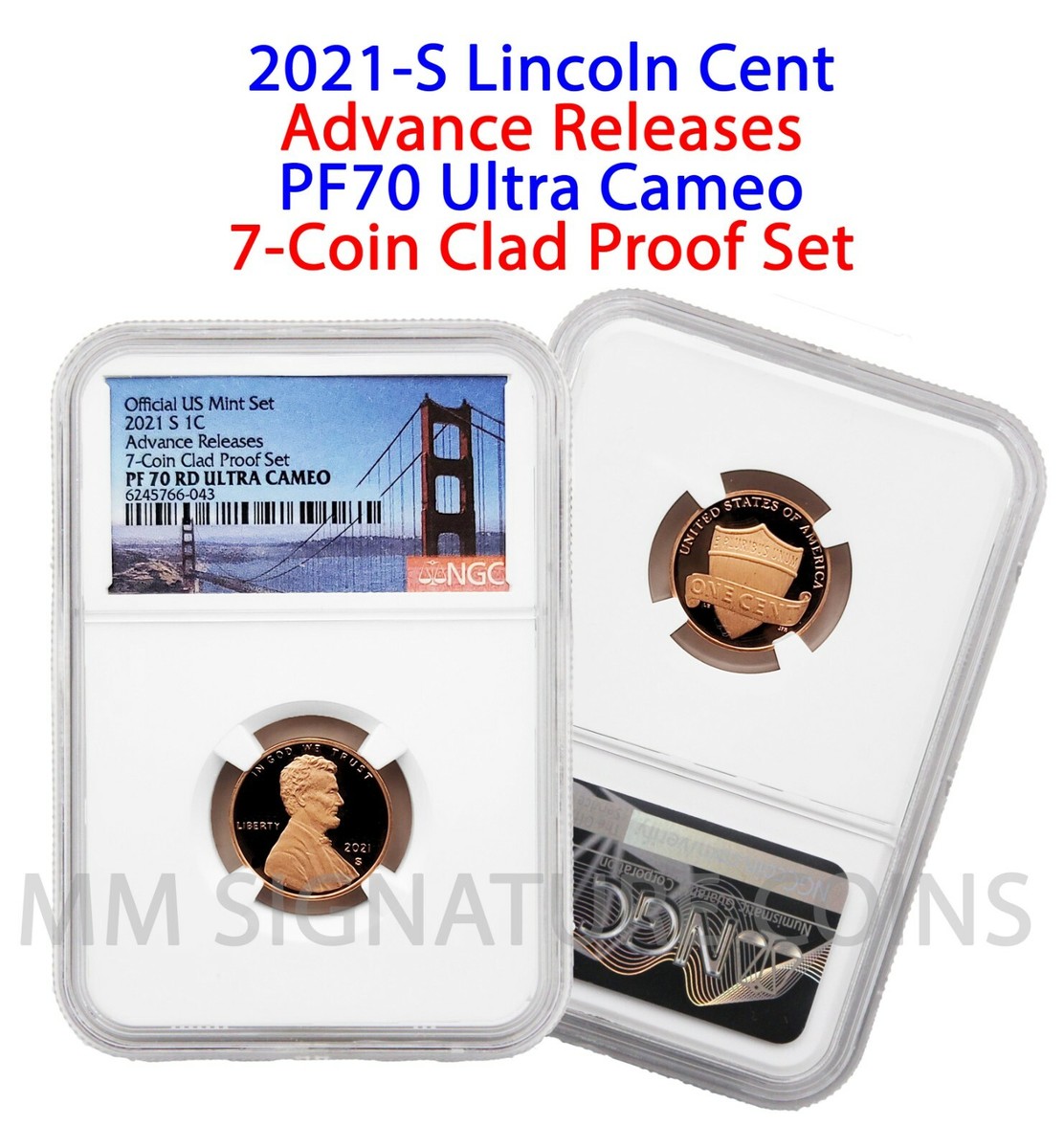 2021 S NGC PF70 Ultra Cameo Advance Releases Lincoln Cent from 7