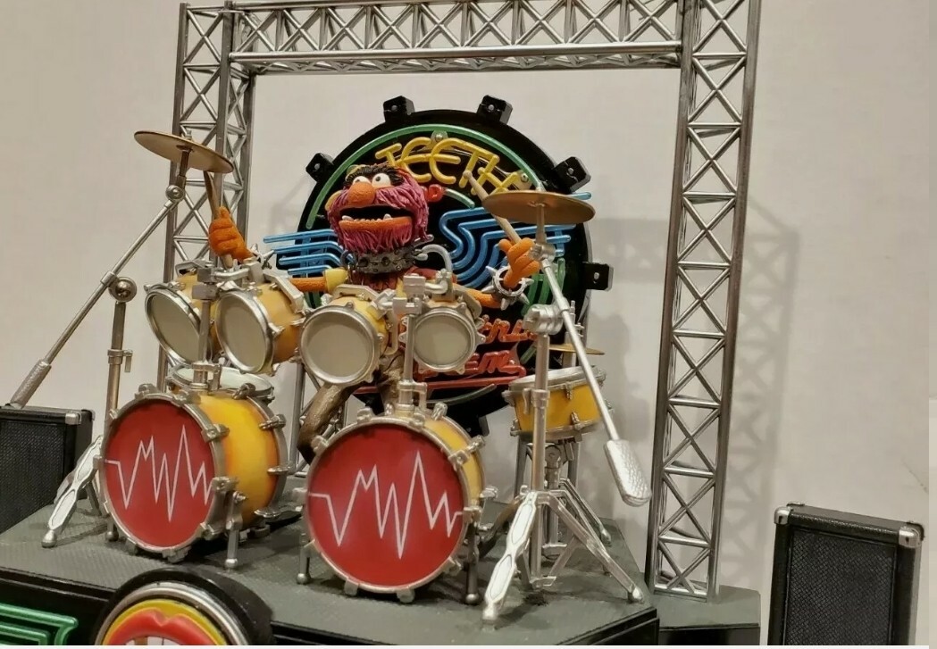 The Muppet Show 25 Years Animal Figure Drum Set Palisades Electric