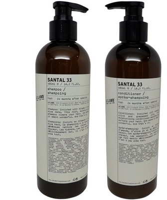 Le Labo Santal 33 Shampoo & Conditioner lot of 2 (1 of each) 16.2