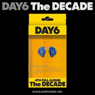 DAY6 THE DECADE 4th Album IN-EAR EARPHONES Ver/Earphones+Pouch+2
