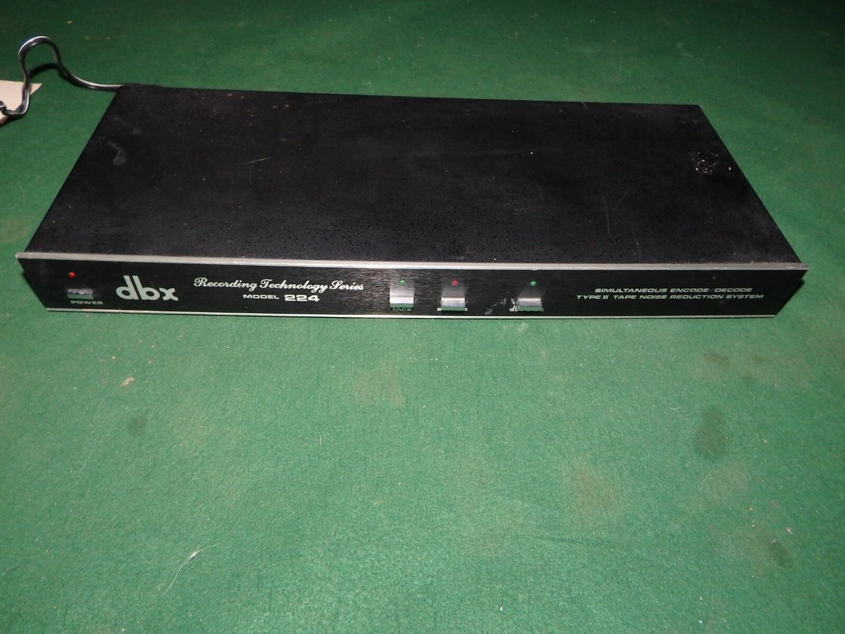 DBX Recording Technology Series Model 224 Type II Tape Noise