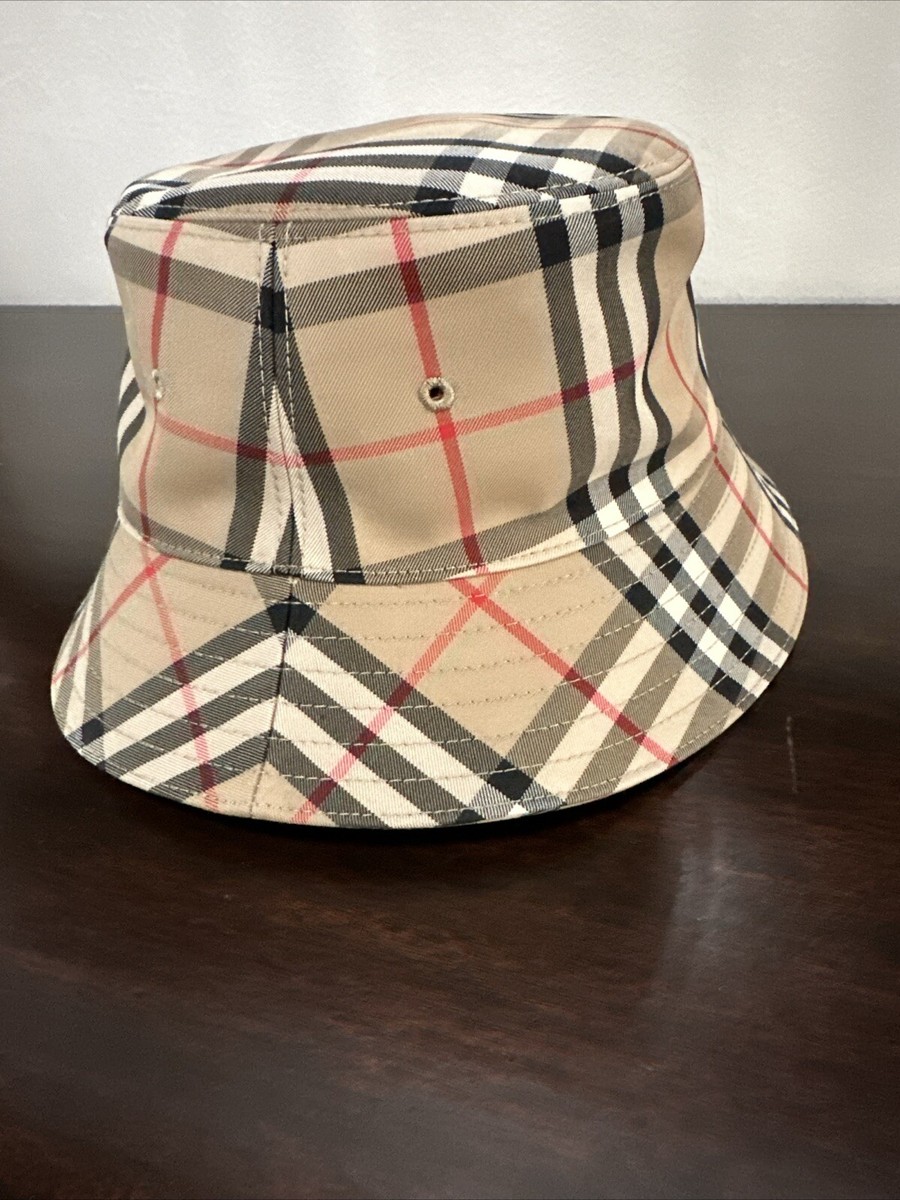 Authentic NEW BURBERRY Kids Beige GABRIEL Check Cotton Bleend