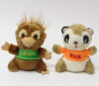 Vintage Hardee's Shirt Tales Hallmark 80's Plush Stuffed Animal