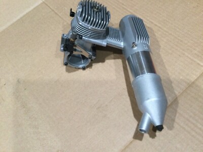 O.S. Max 91FX ring engine with E-4020 silencer | eBay