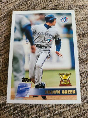 Shawn Green 1996 Topps All Star Rookie #417 Toronto Blue Jays