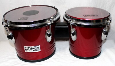 Vintage Toca Player's Series Bongos / Kaman / Candy Apple Red