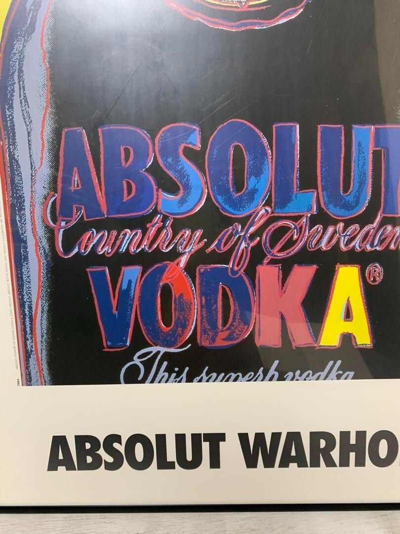 Andy Worhol / ABSOLUT VODKA 1990s Campaign Japan Original AD