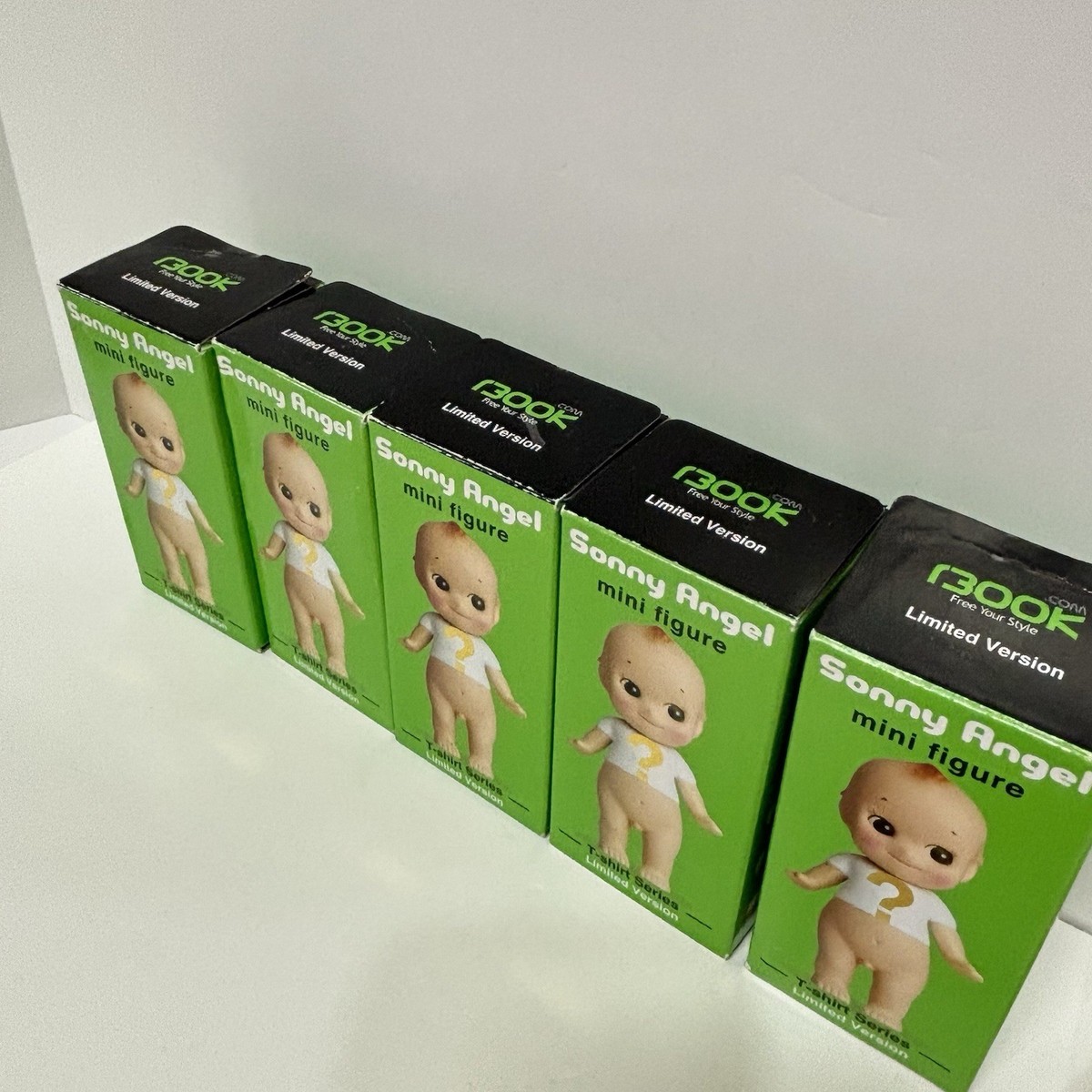 Sonny Angel 1300K T-shirt series Limited Ver. set of 5 Japan 2005