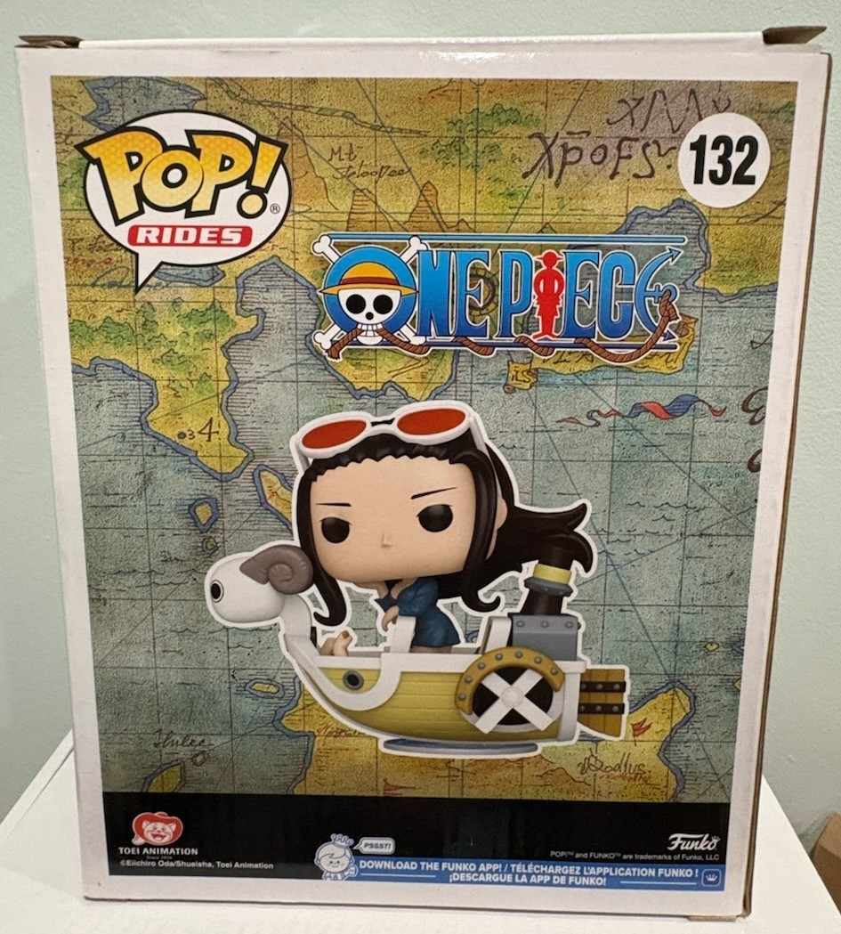 Funko POP! One Piece: Nico Robin with Mini Merry II #132 SDCC 2025