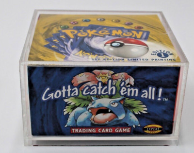 AUTHENTIC Pokemon EMPTY 1st Edition Base Set Booster Box