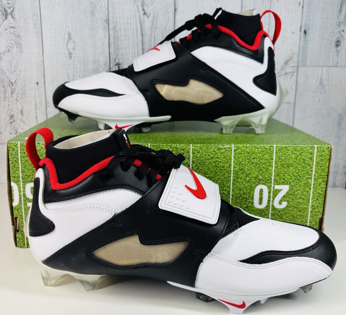 Nike Diamond Turf DT 93 Vapor 360 Cleats 49ers Deion Sanders