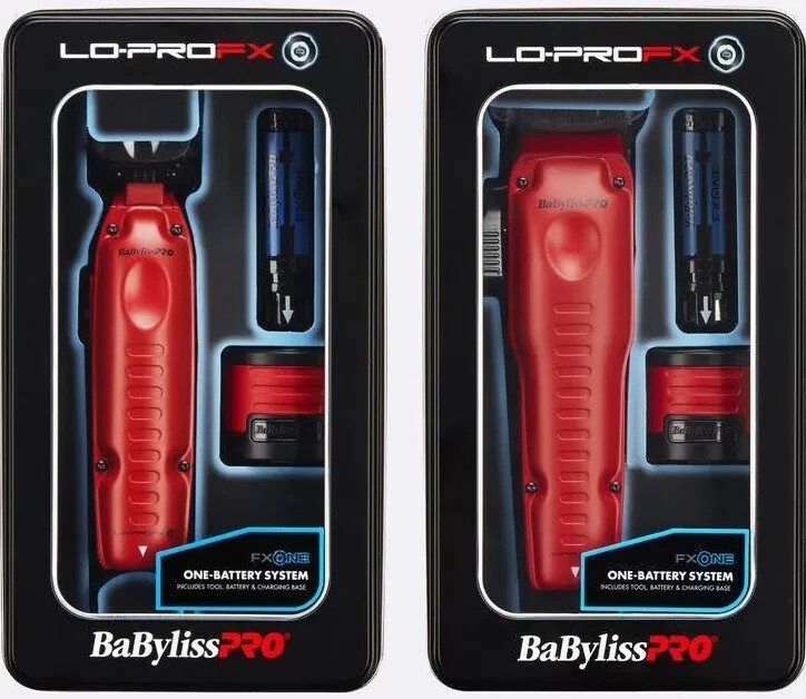 BaBylissPRO FXONE LO-PRO FX Matte Red Professional Clipper
