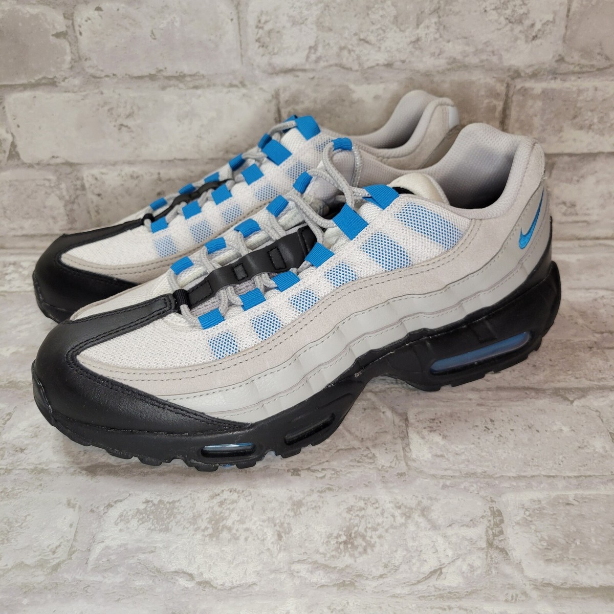 NIKE AIR MAX 95 LASER BLUE Black CZ8684-001 Men's Size 9 | eBay
