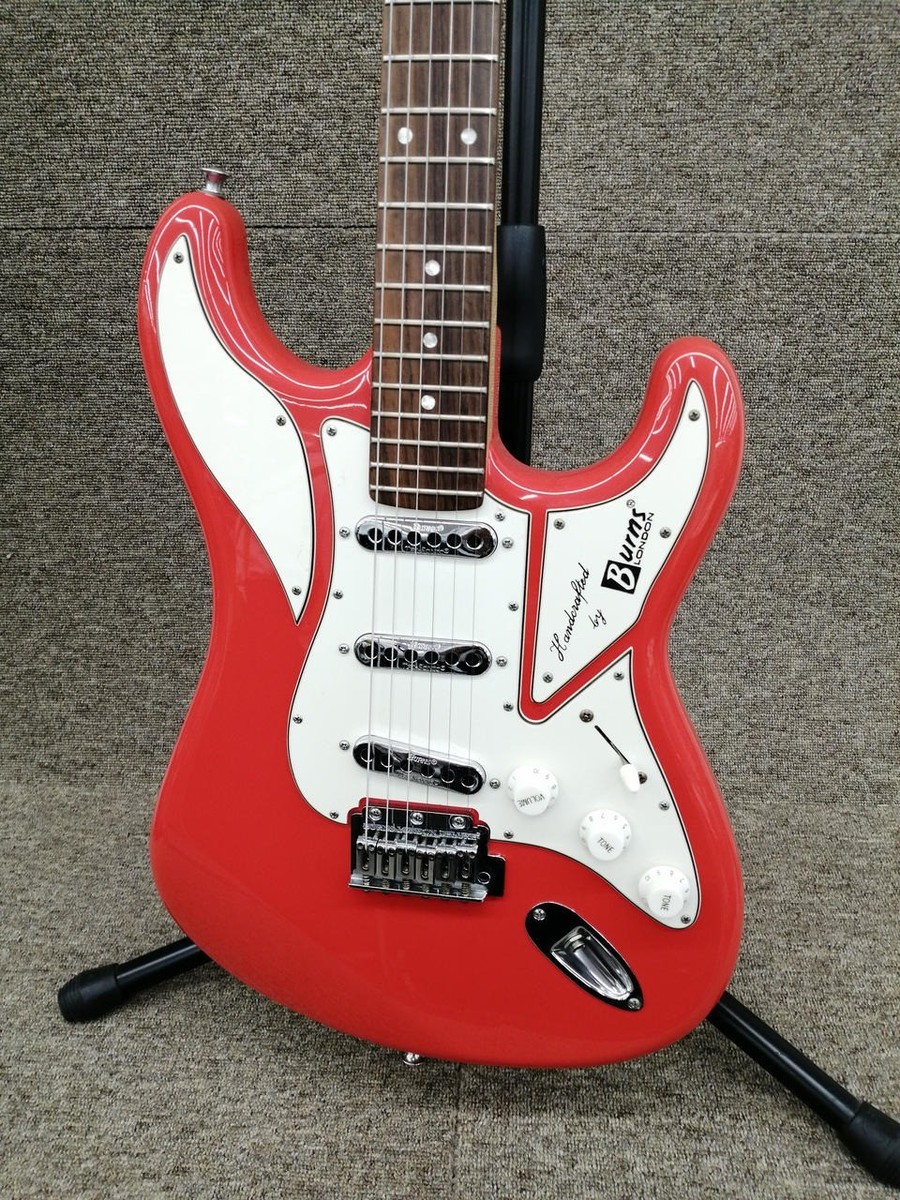 Burns Cobra DX Electric Guitar Red Stratocaster Type Used From