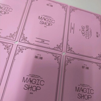 BTS JIN MAGIC SHOP Japan Limited Official Mini Trading Photo Card