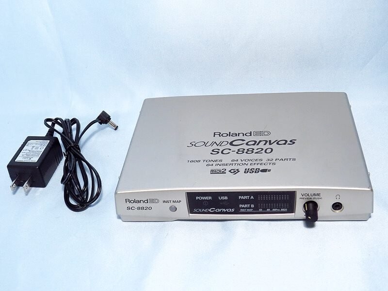 Roland Sound Canvas SC-8820 Module Used GM GS Used from Japan | eBay