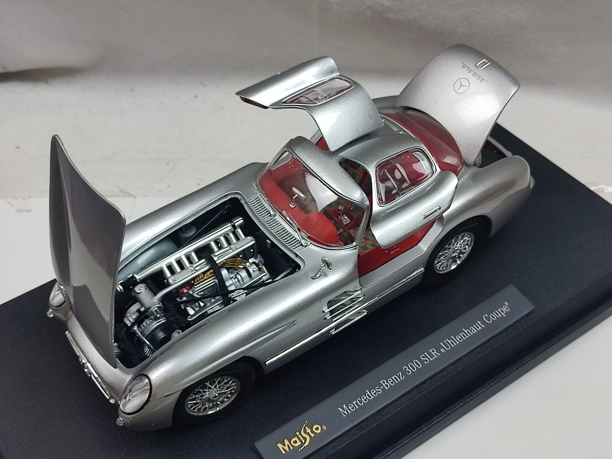 Maisto 1/18 Scale - 36898 Mercedes Benz 300 SLR Coupe Uhlenhaut