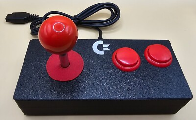 Commodore 64 and Vic-20 Two Button Arcade Style Joystick (Sanwa
