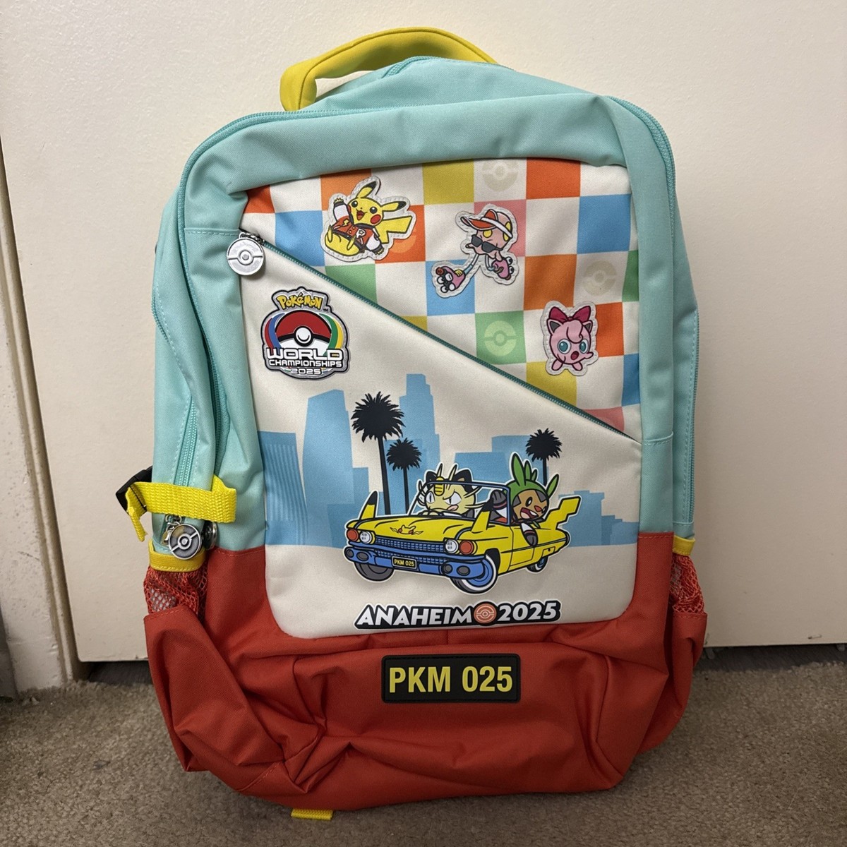 Pokemon Center World Championships 2025 Anaheim Backpack Exclusive