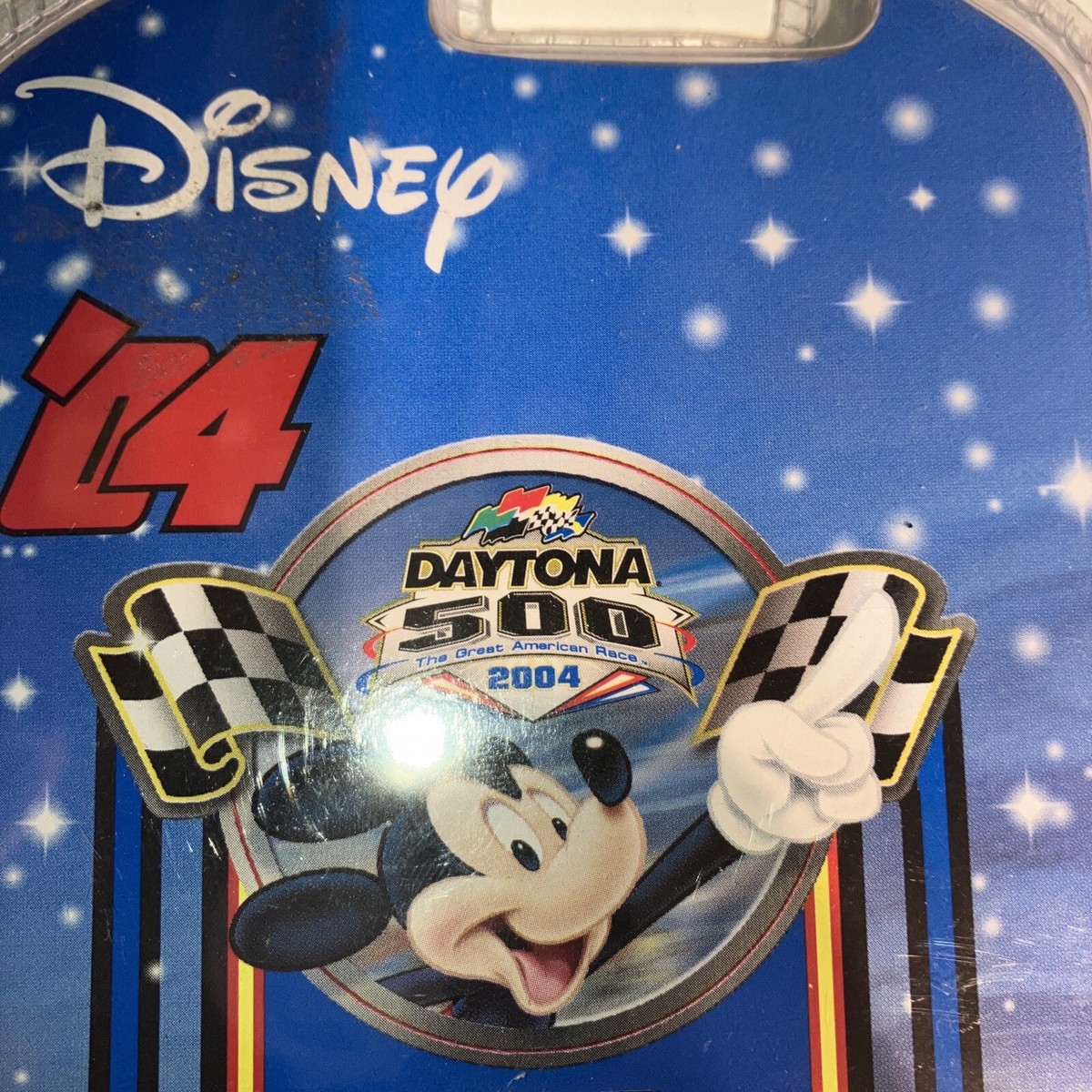 2004 Disney NASCAR Daytona 500 Mickey Mouse 1:64 Diecast Car NIB