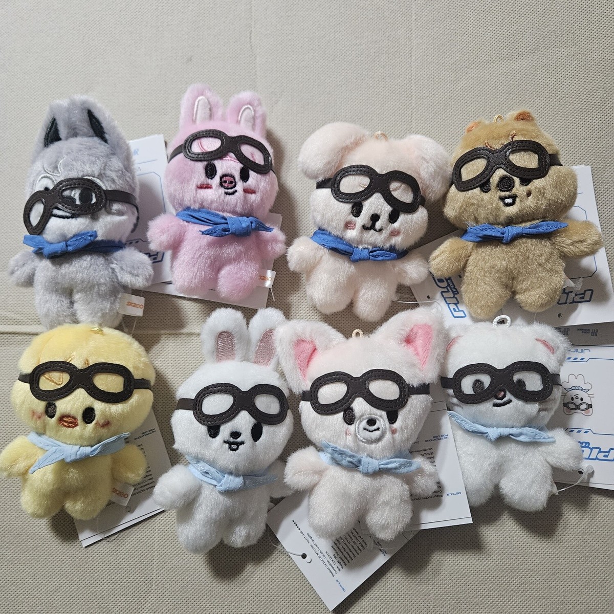 STRAY KIDSxSKZOO SKZ DOLL 10CM PLUSH DOLL -' PILOT : FOR' 5 STARS